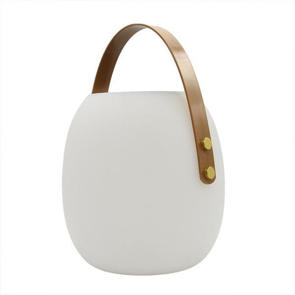 Solar LED white portable lamp JIMMY H34cm with USB charging port - REDDECO.com