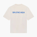T-Shirt Logo - Balenciaga - Cream