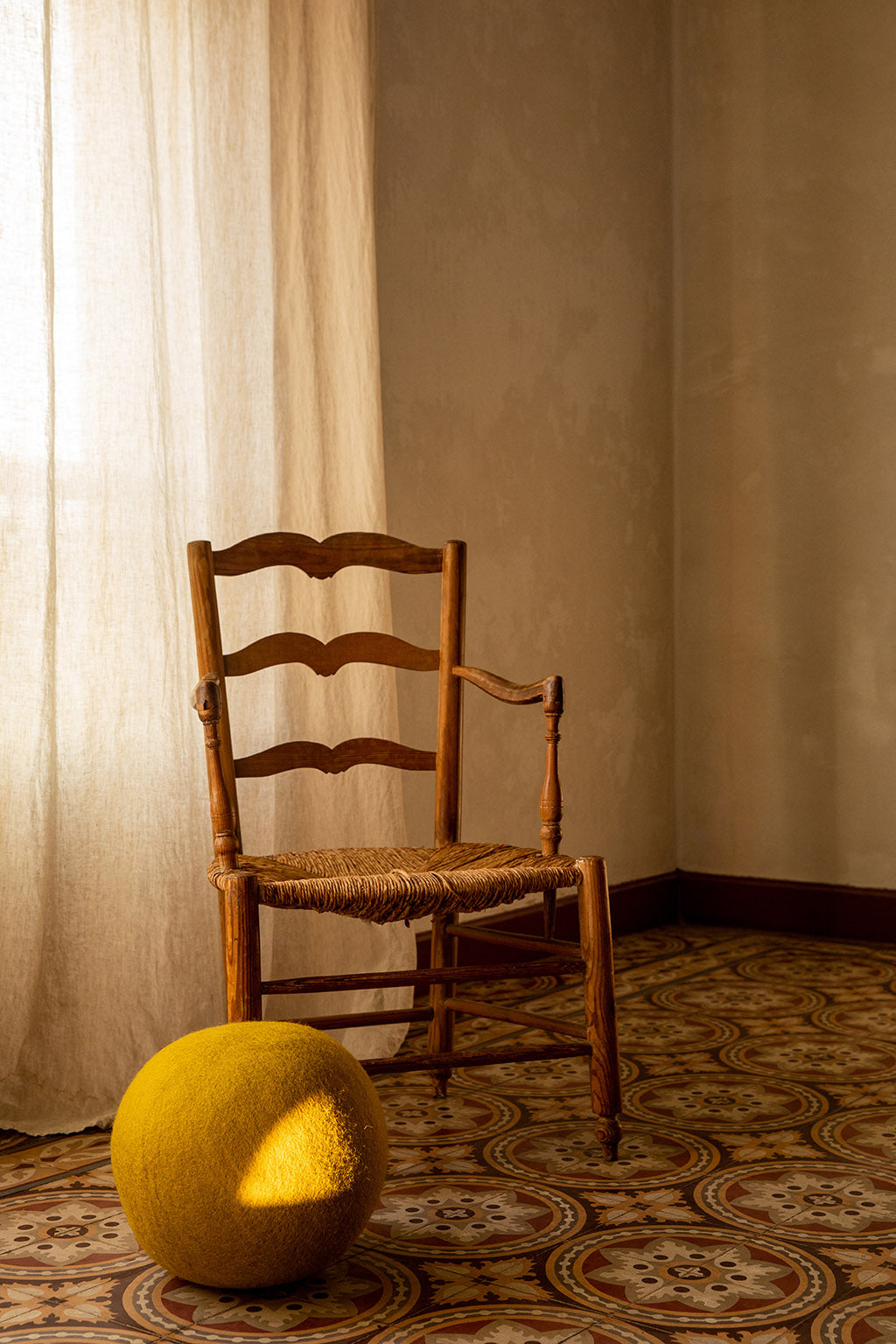 Ball Pouffe - Pistachio