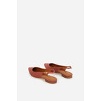 Bailarinas Slingback Planas - Óxido