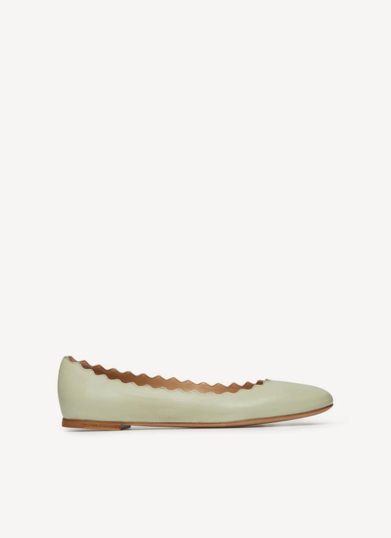 Chloe - Ballerines Lauren - Green - Femme