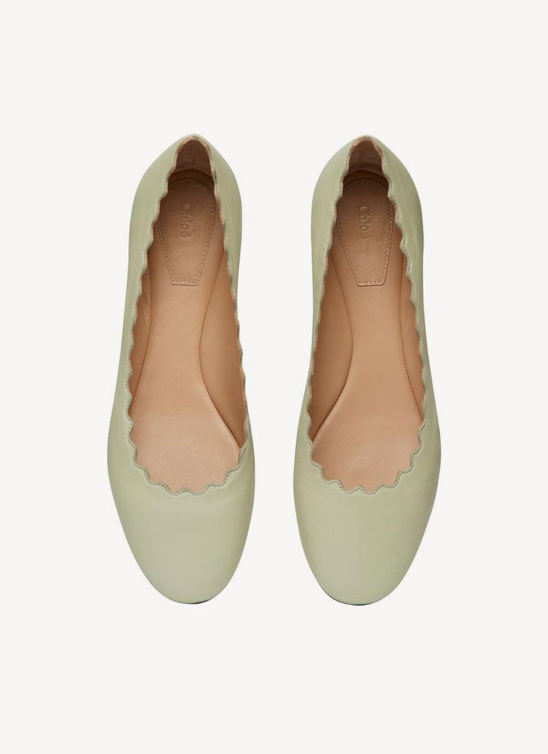 Chloe - Ballerines Lauren - Green - Femme