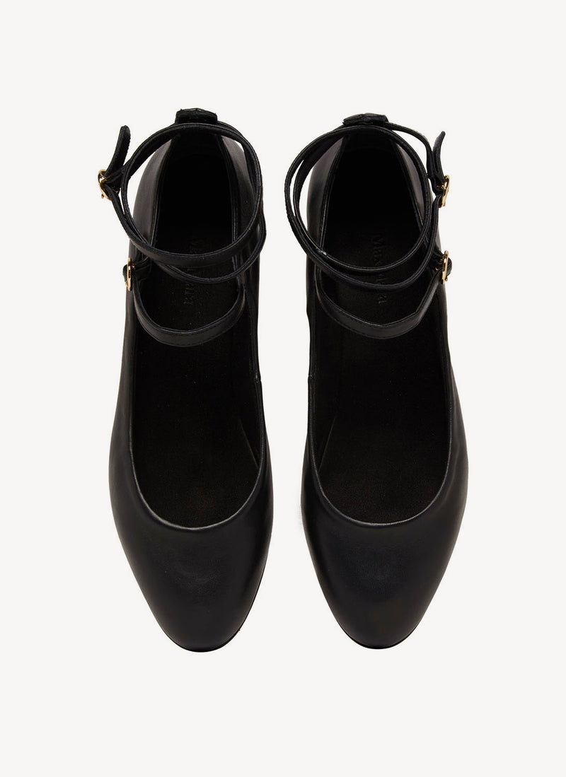 Max Mara - Ballerines Norma - Black - Femme