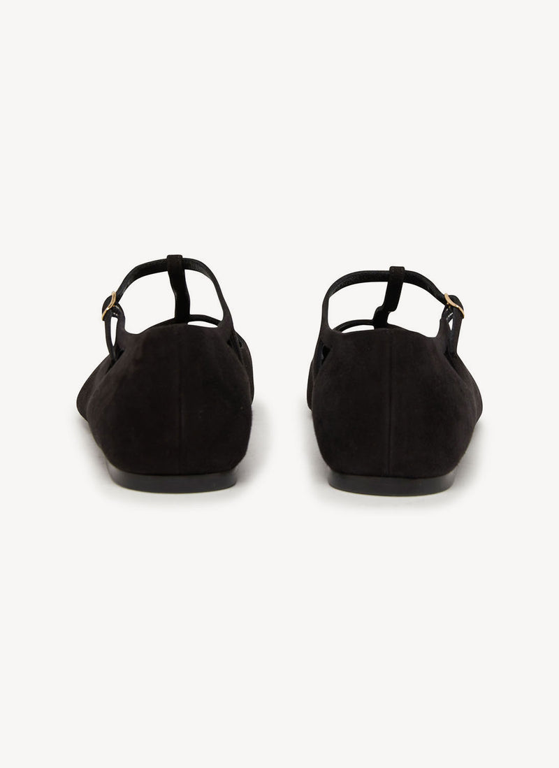 The Row - Ballerines Plates Cyd - Black - Femme