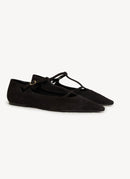 The Row - Ballerines Plates Cyd - Black - Femme