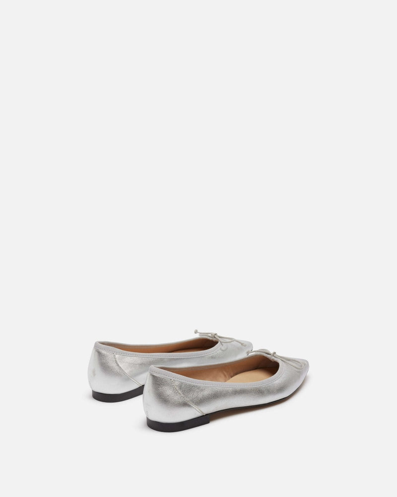 BALLERINES SOLENE/MET ARGENT - minelli.fr