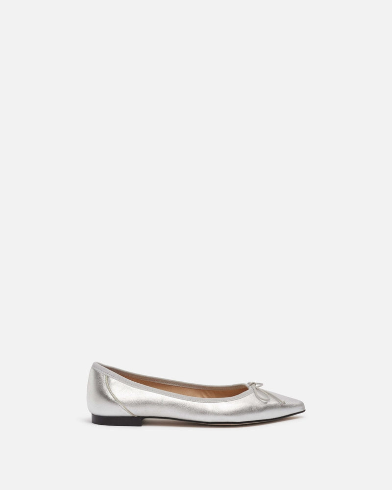 BALLERINES SOLENE/MET ARGENT - minelli.fr