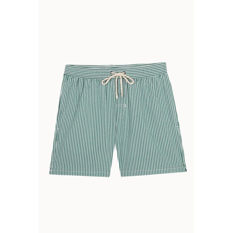 Men's Green Swimsuit - Green