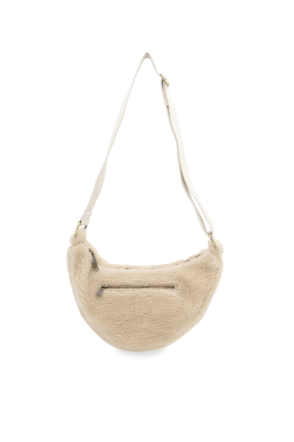 Riñonera de media luna Andrea - Peluche