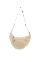 Riñonera de media luna Andrea - Peluche