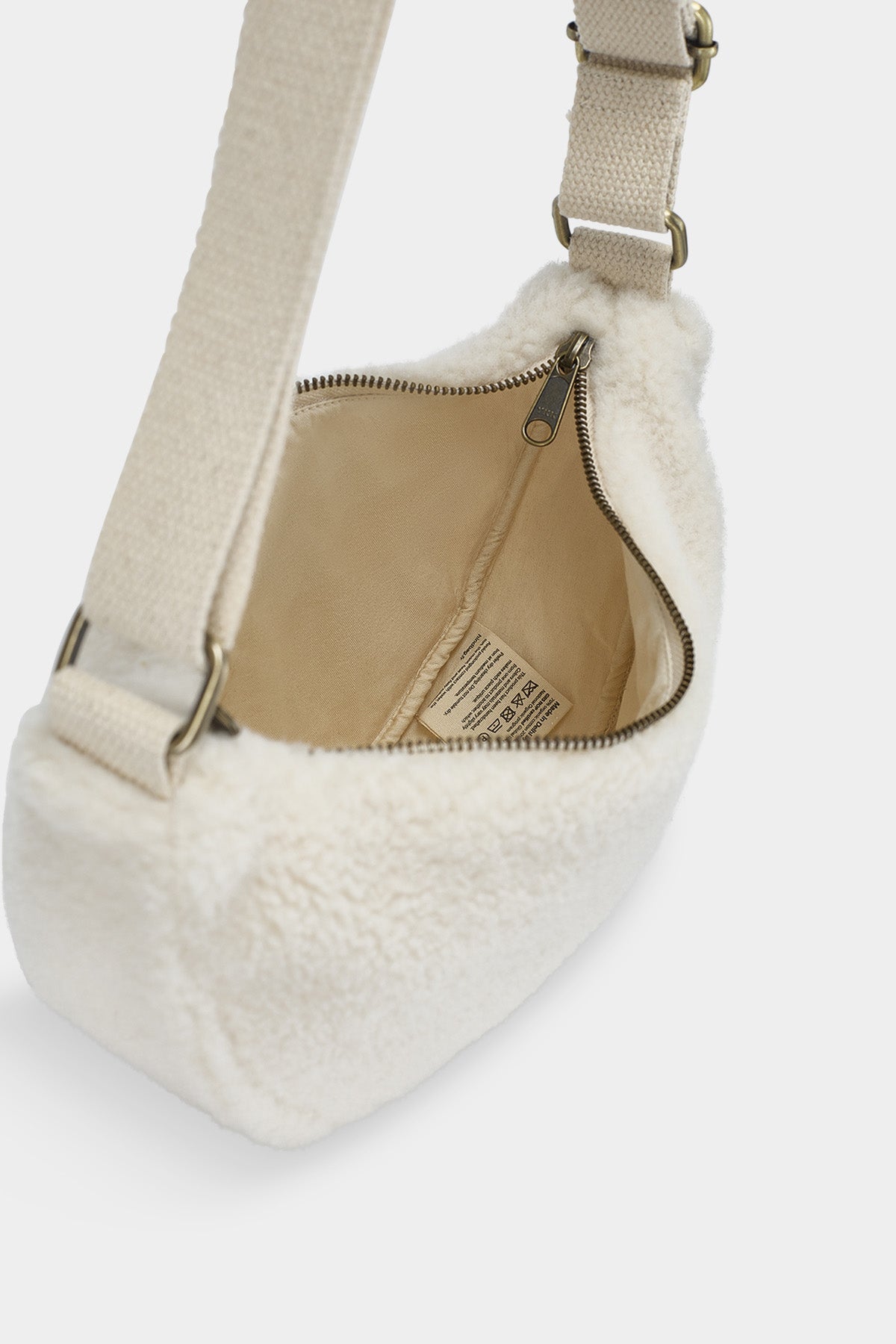 Sac Banane Andrea - Teddy Arctique