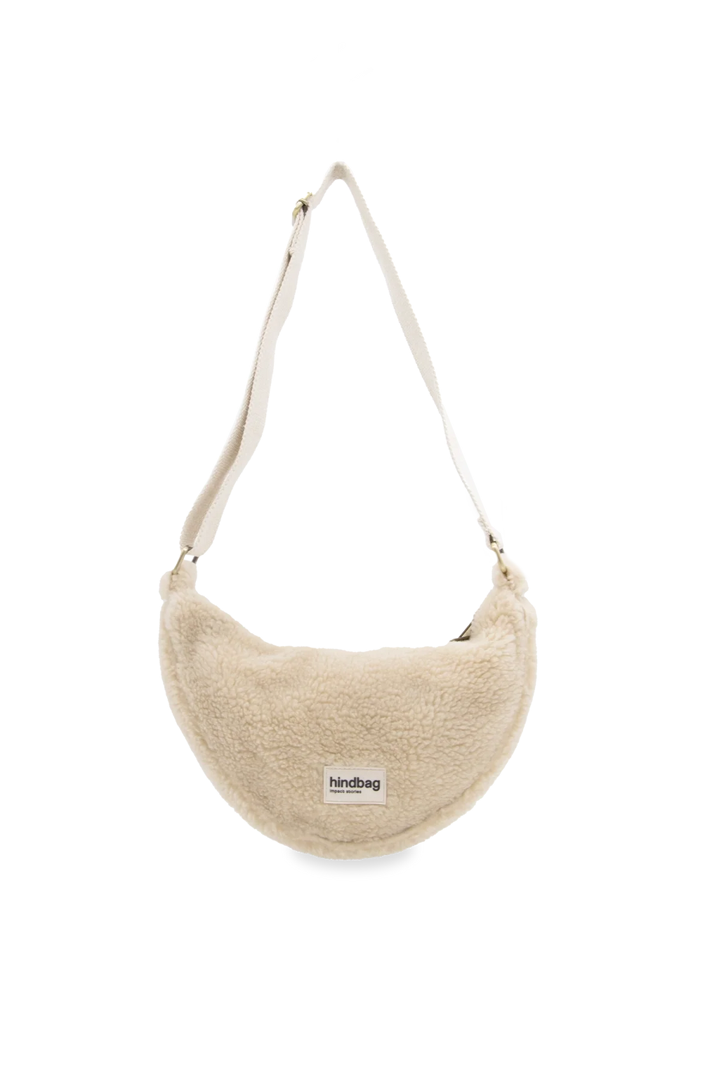 Riñonera de media luna Andrea - Peluche