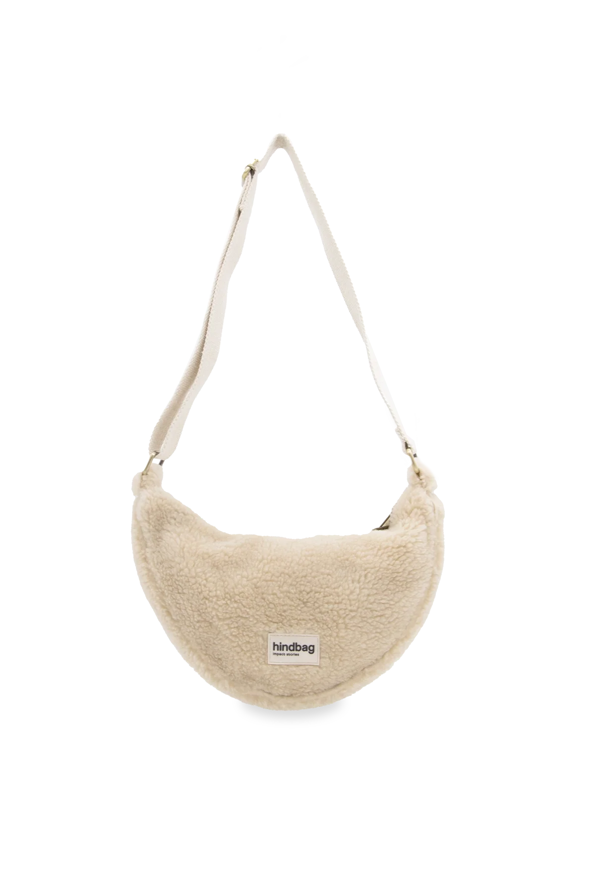 Riñonera de media luna Andrea - Peluche