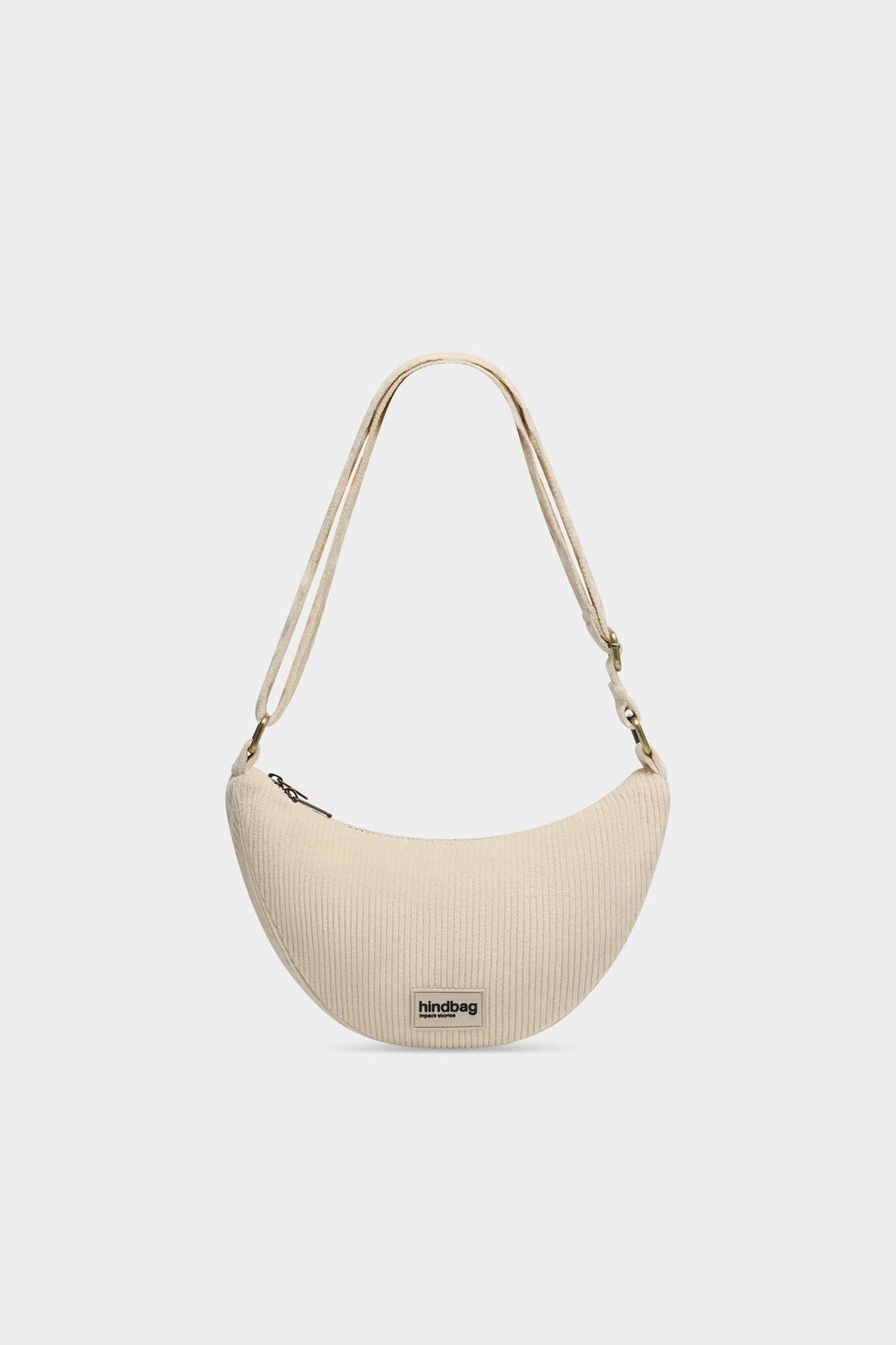 Sac Banane Andrea - Velours Beige