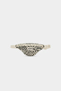 Augustin Kids' Bum Bag - Ecru Leopard Print