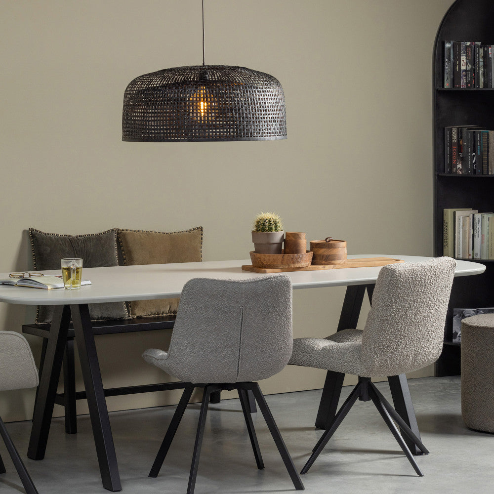 Imme - Bench - Wood - Black