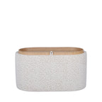 Zoé - Storage Bench - Leopard Print - Beige