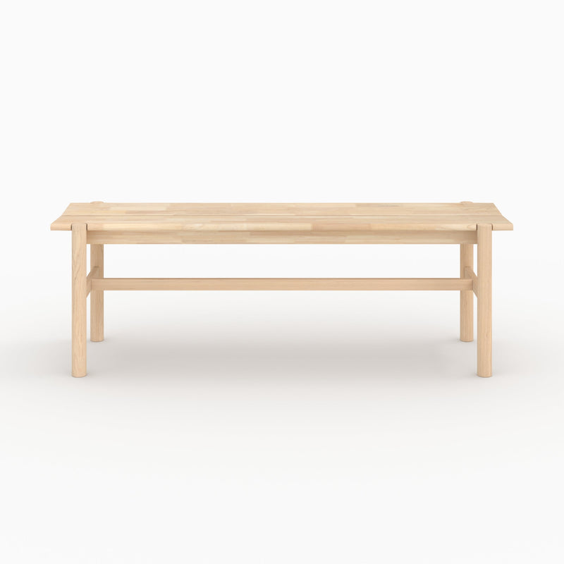 banc suzette 3 places en bois clair