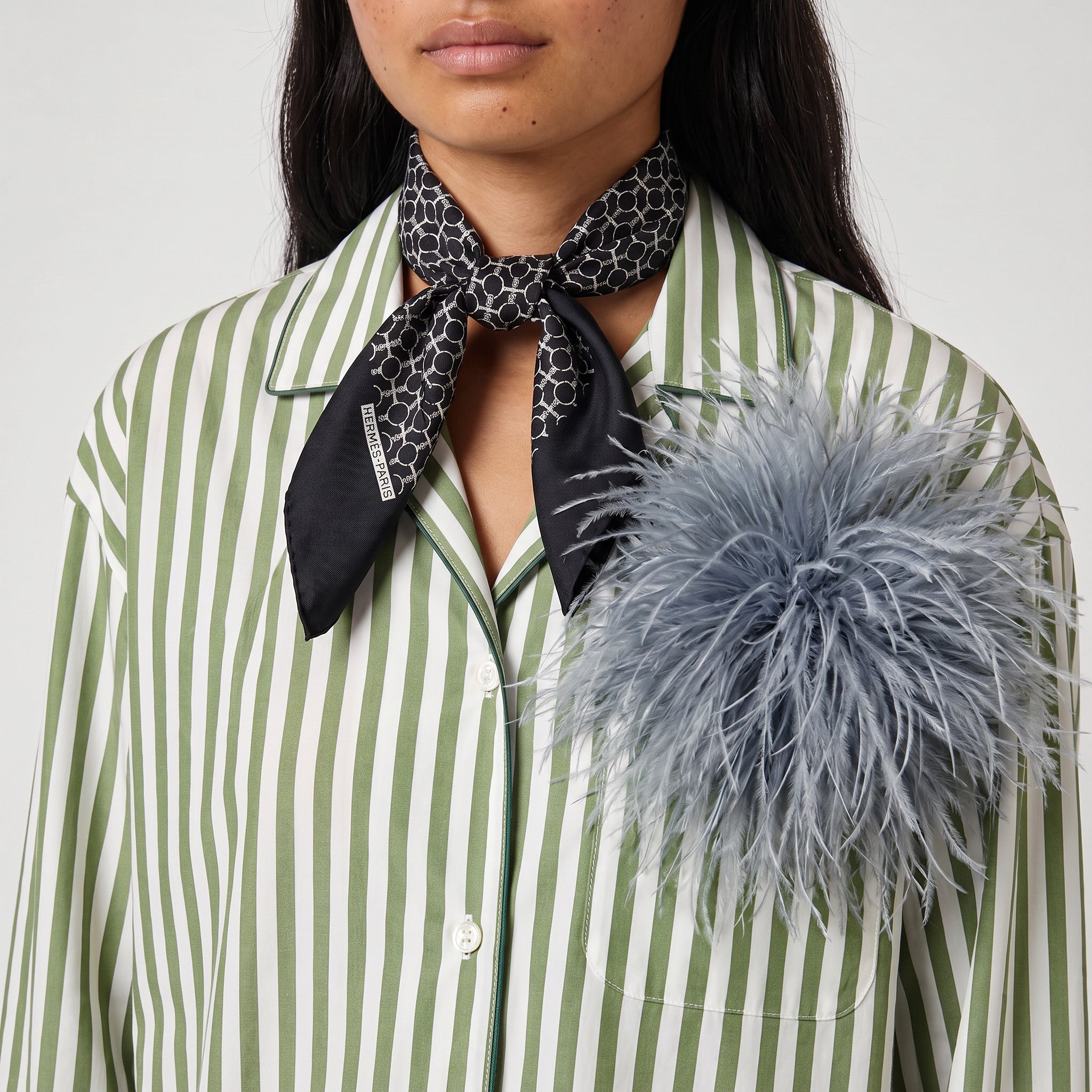 Petit Foulard Hermès Bandana Soie