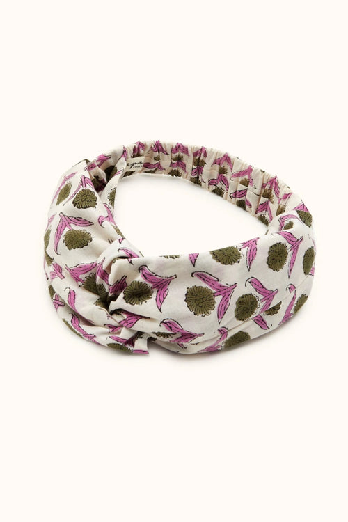 Bandeau Banda "Lotus" - Kaki