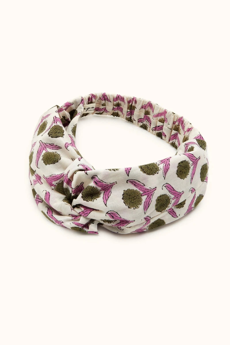 Bandeau Banda "Lotus" - Kaki