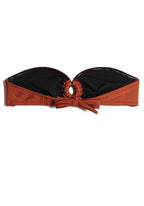 Haut De Maillot Bandeau Belair - Marron
