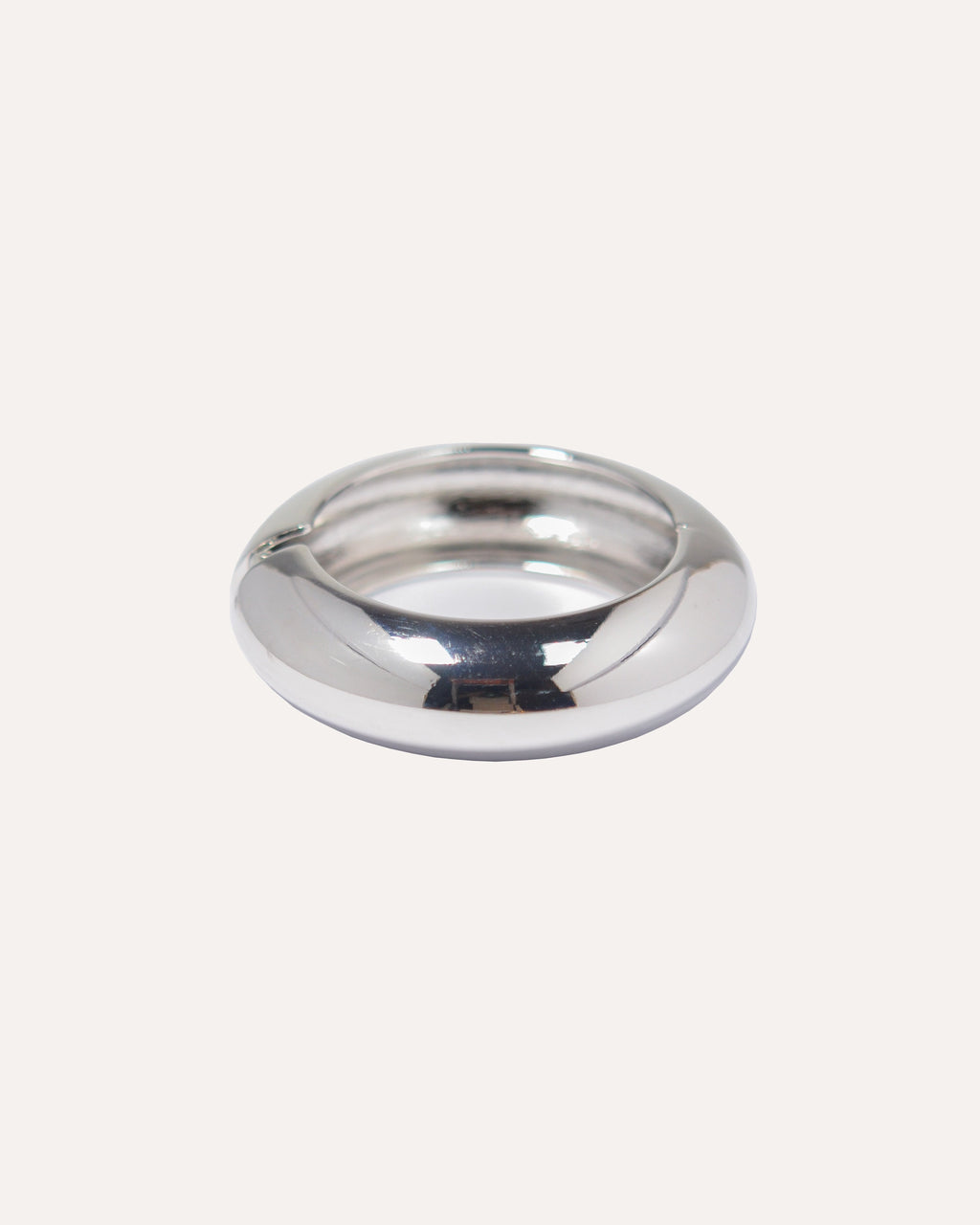 Brazalete Rígido Plateado