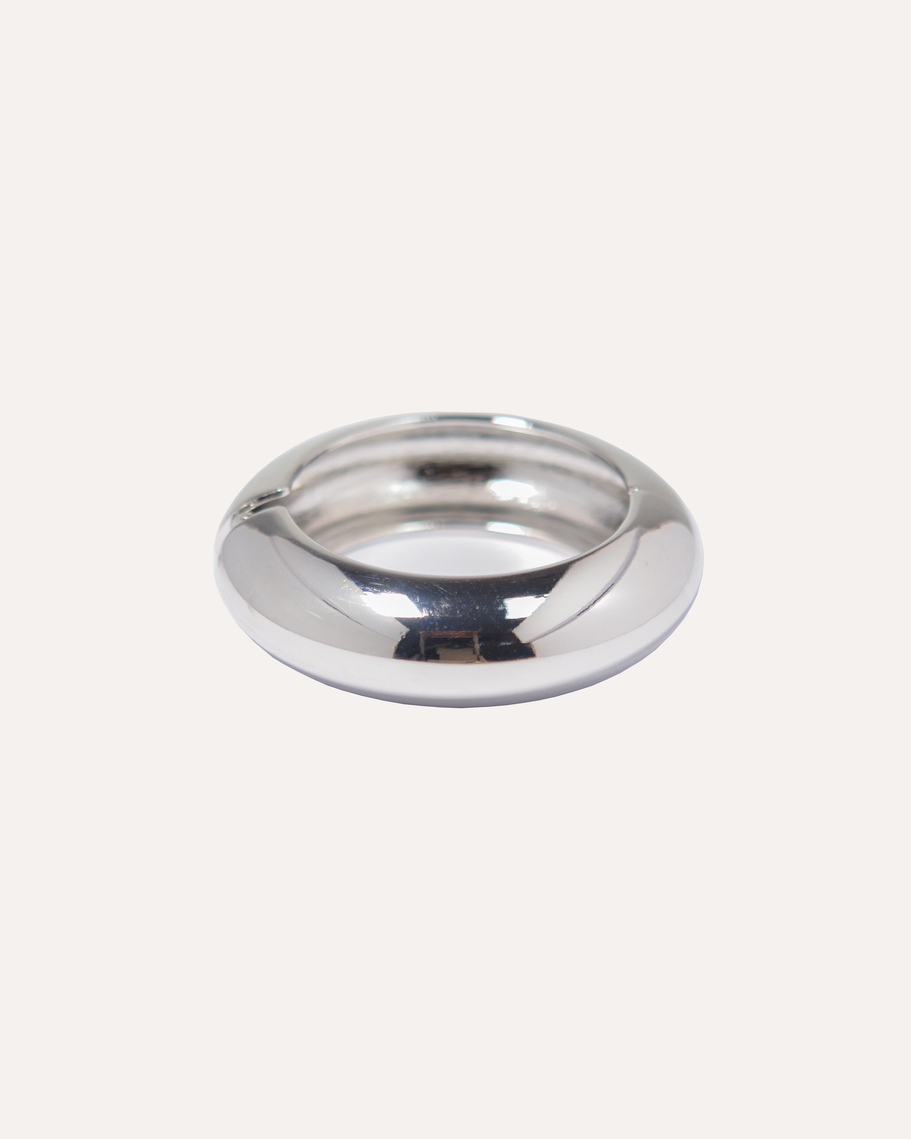 Brazalete Rígido Plateado