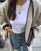 Collier Grain De Café Or