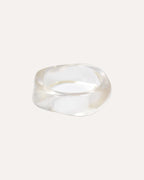 Bangle Transparent Asymétrique