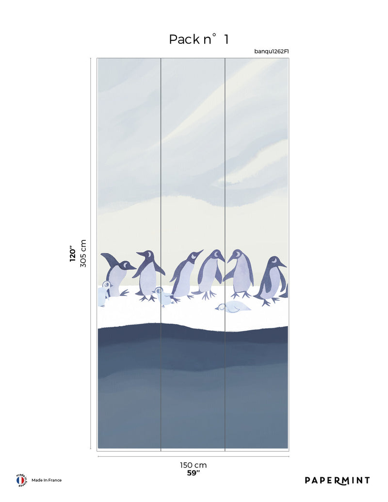 Fresco The Banquise - Arctic Blue