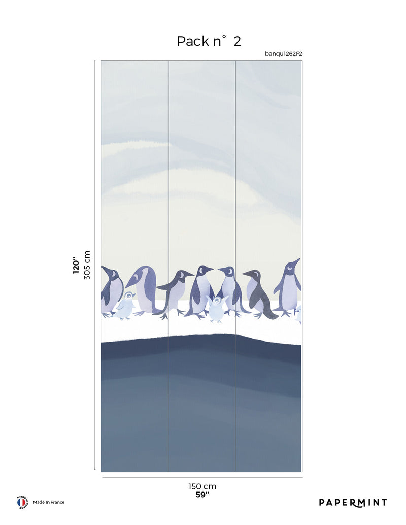 Fresco The Banquise - Arctic Blue