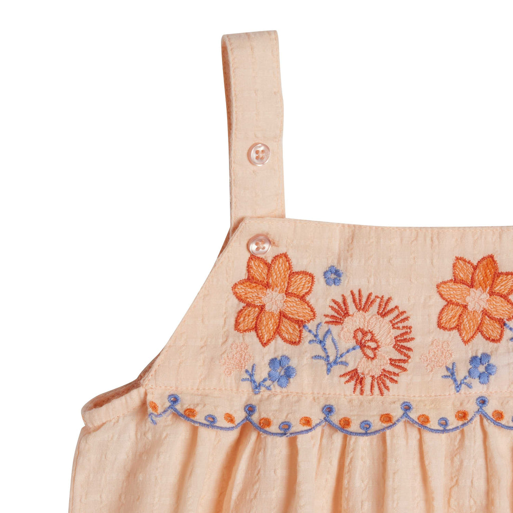 Lalie Romper - Nude Pink