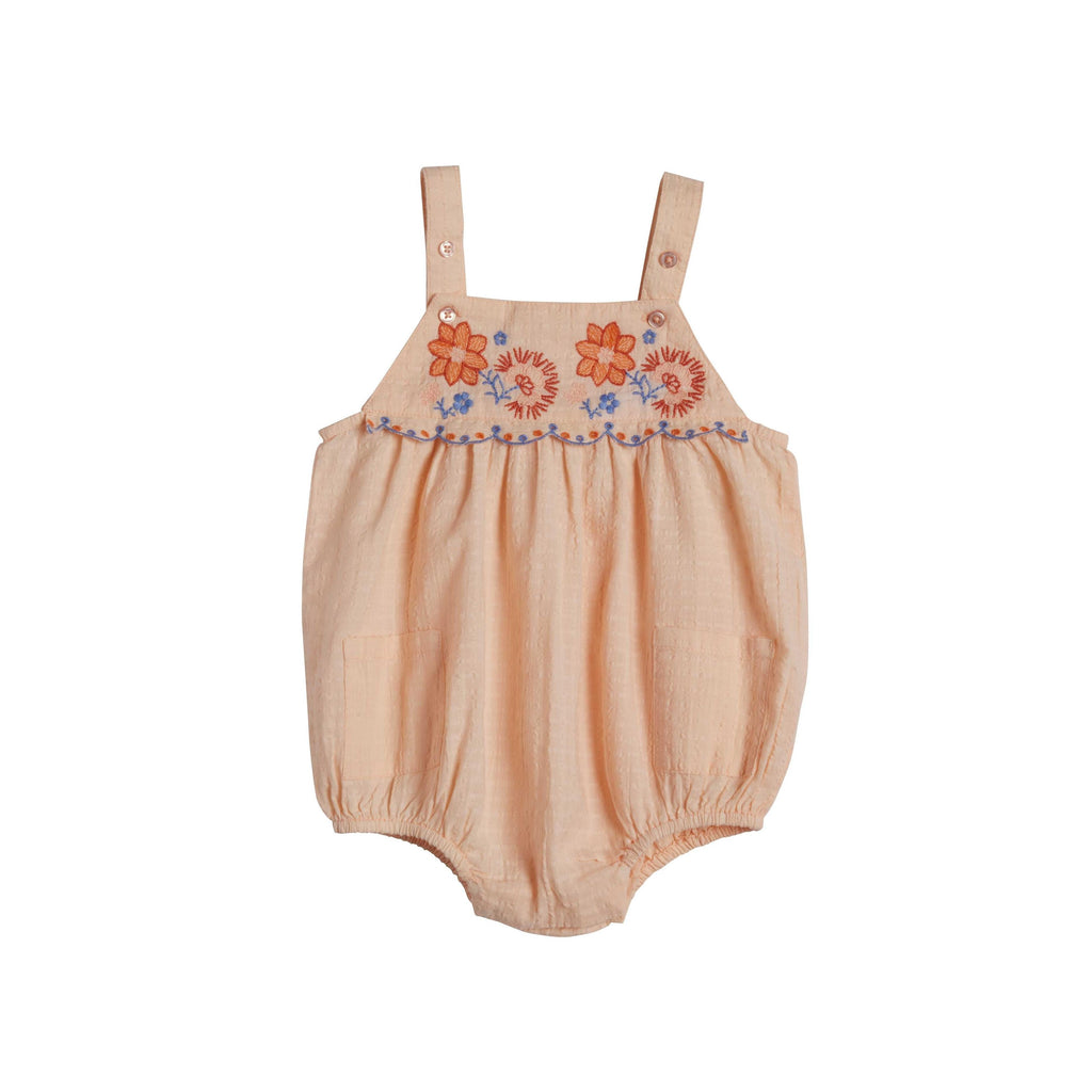 Lalie Romper - Nude Pink