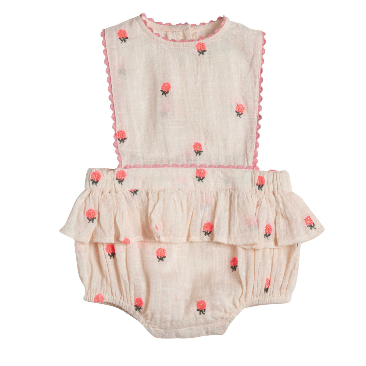 Rampers Peony – Kwiaty różany płatek