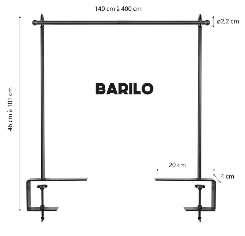 Support Lampe - Barilo