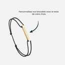 Bracelet Quête - Taupe