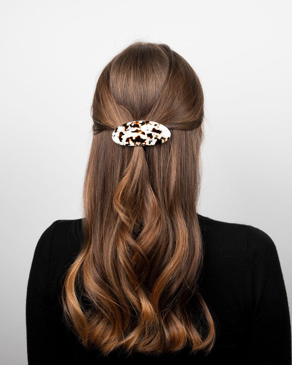 Barrettes Ovale - Latte