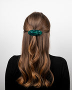 Barrettes Ovale - Vert