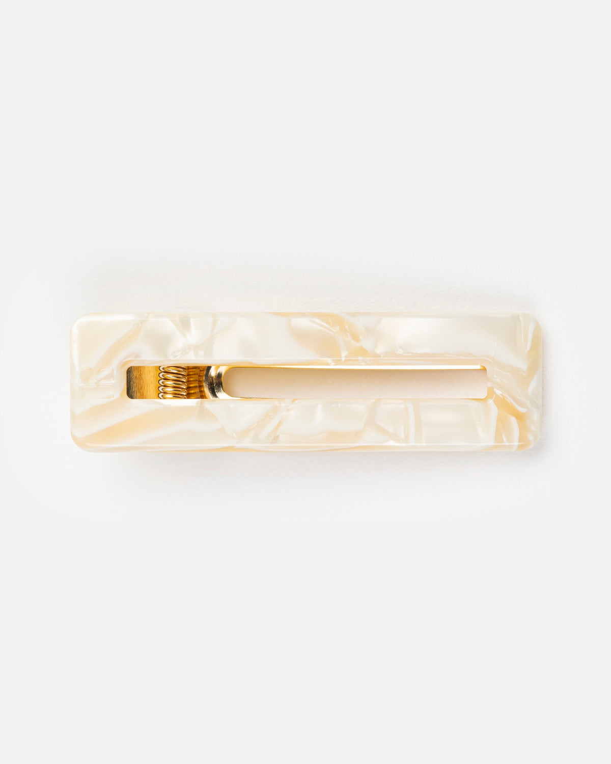 Barrettes Rectangle - Nude