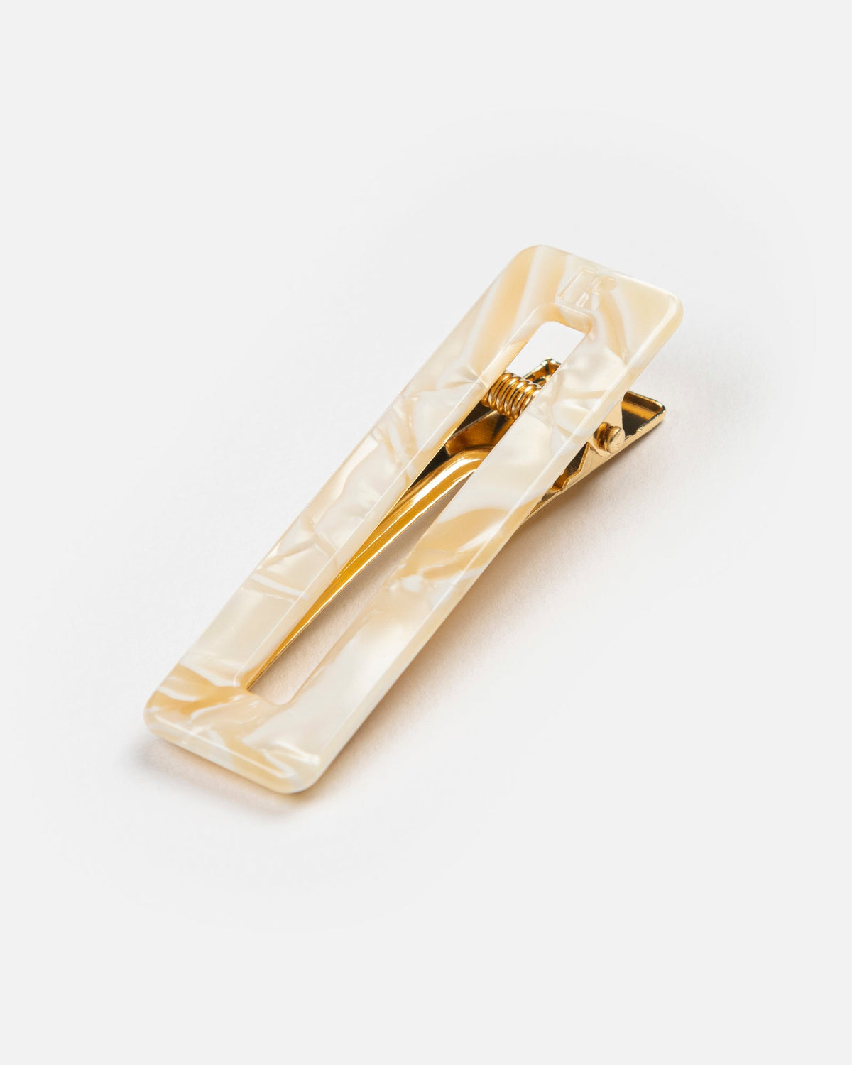 Barrettes Rectangle - Nude