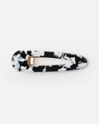Barrettes Triangle - Noir Et Blanc