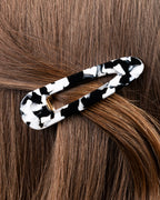 Barrettes Triangle - Noir Et Blanc