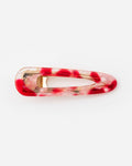 Barrettes Triangle - Rouge