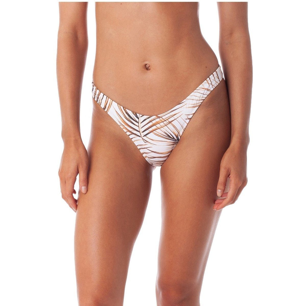 Rhythm - Bas De Maillot Panama Coupe Haute - Sable - Femme