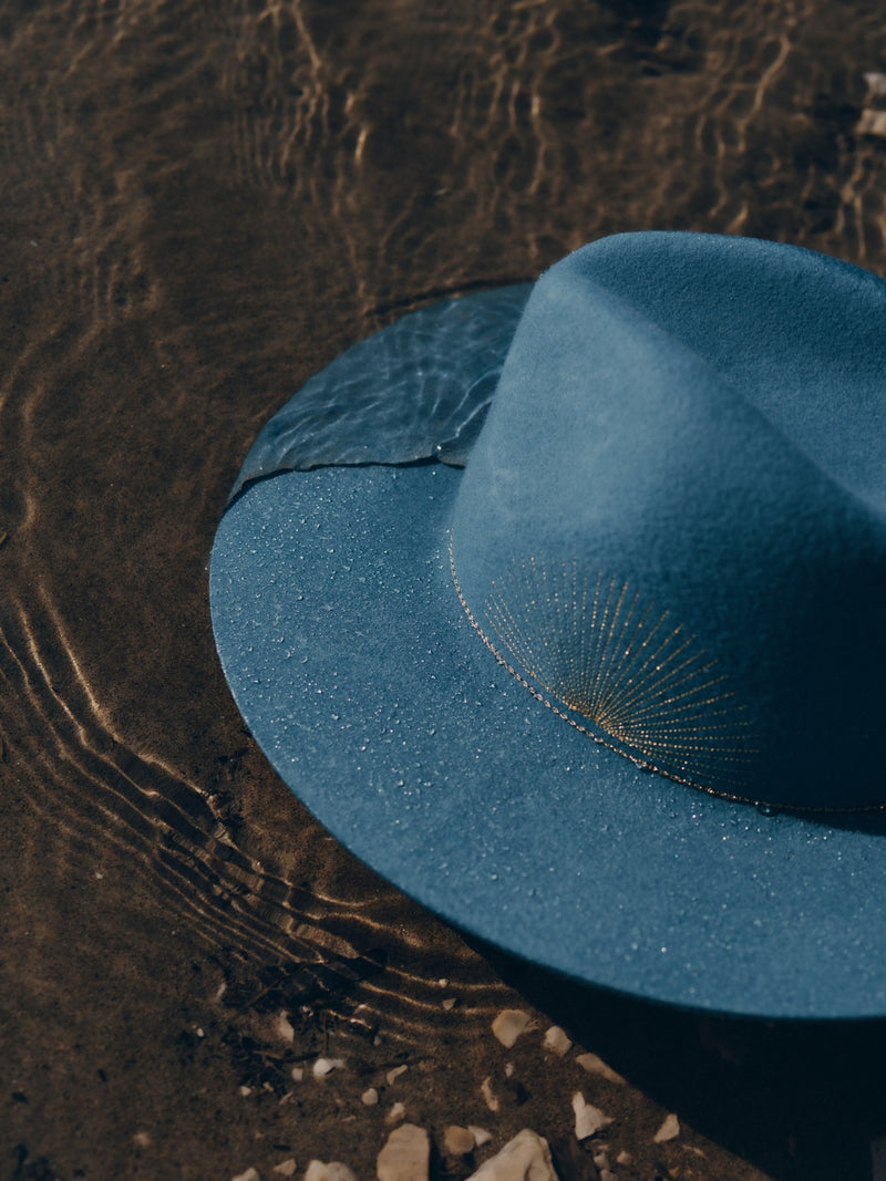 Chapeau Feutre Basile - Iceblue