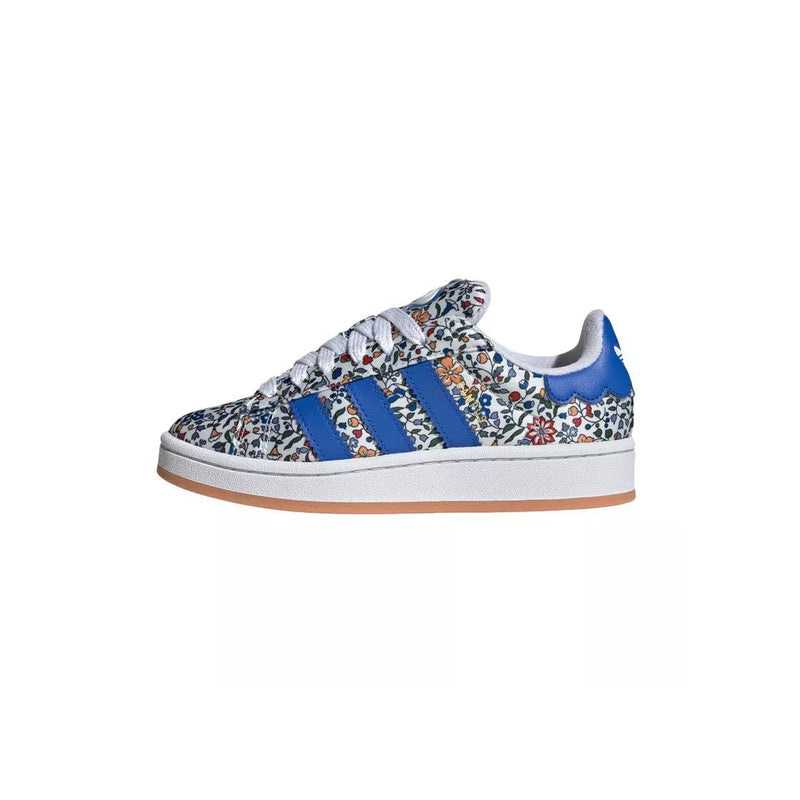 Adidas Originals Campus 00S X Liberty London Junior Sneakers - White And Sky Blue