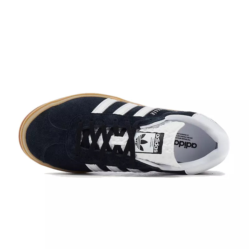 Baskets Adidas Originals Gazelle Bold W - Noir/Blanc/Gum