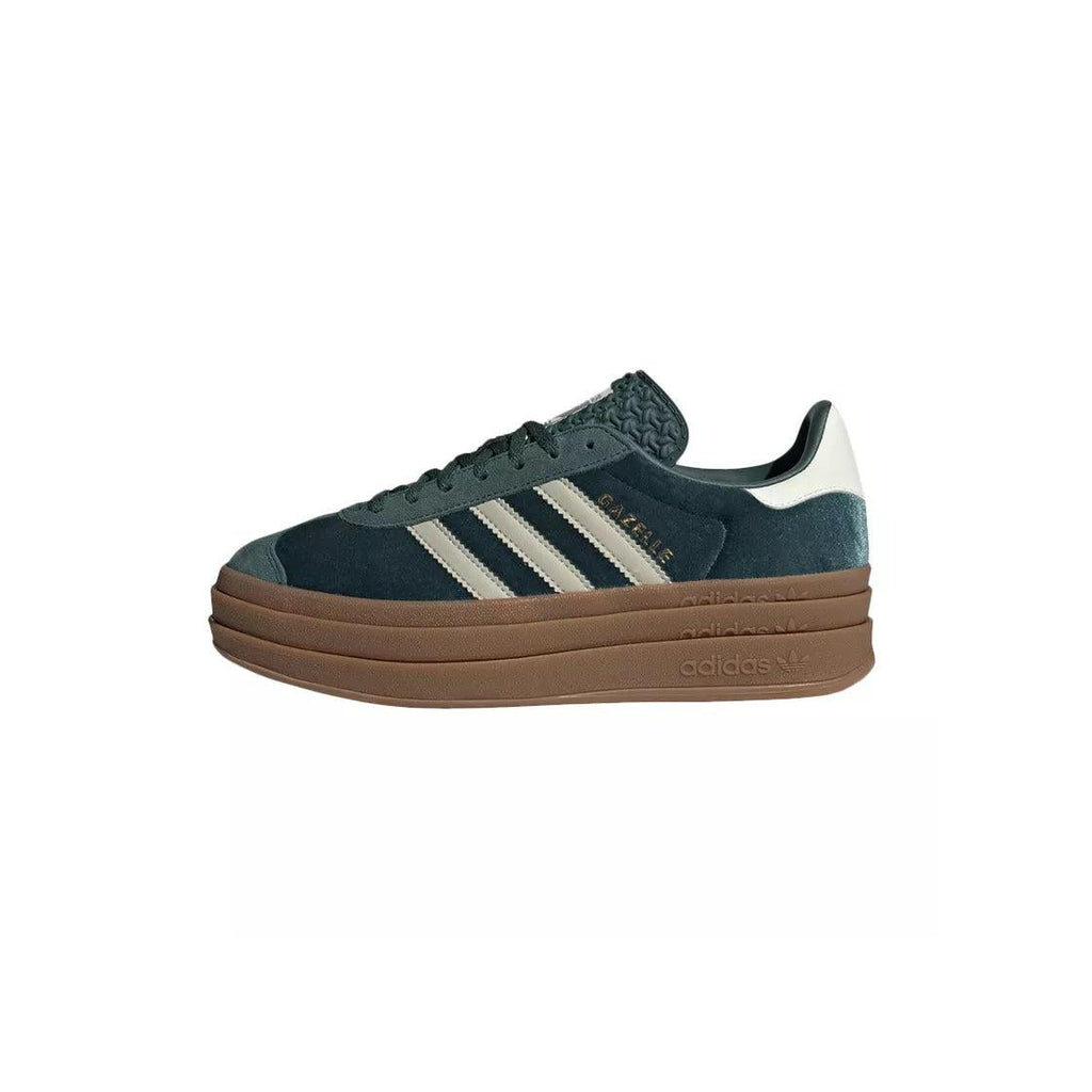 Zapatillas Adidas Originals Gazelle Bold W - Verde/Crudo