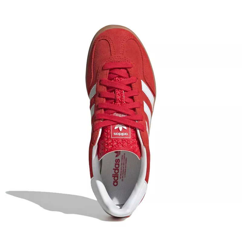 Baskets Adidas Originals Gazelle Indoor - Rouge/ Blanc